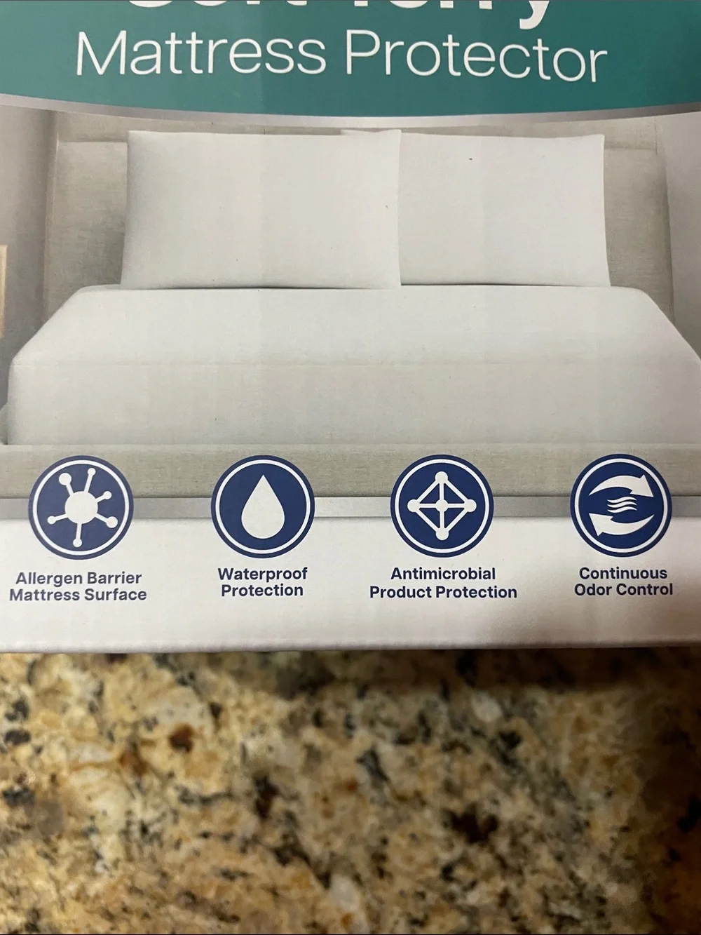 Arm & Hammer Soft Terry Mattress Protector - White (Twin/Twin XL)